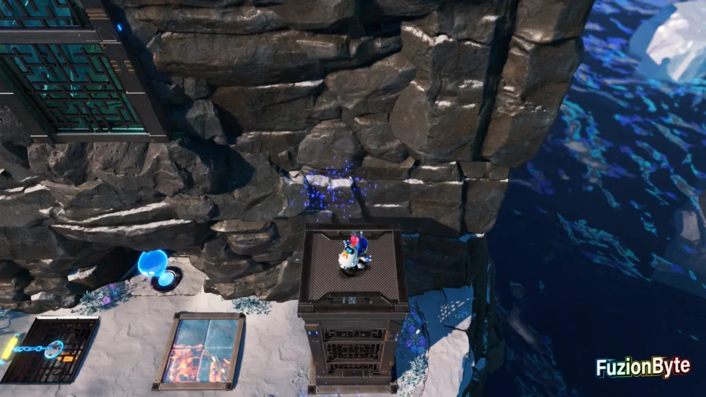 Astro Bot Lost Galaxy Rocket Full Power Bot 1 Pull platform up