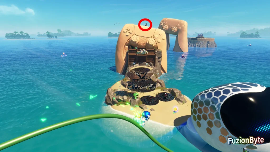 Astro Bot Lost Galaxy Turtles in Trash bot locations Bot 4, Tribal Warrior Location