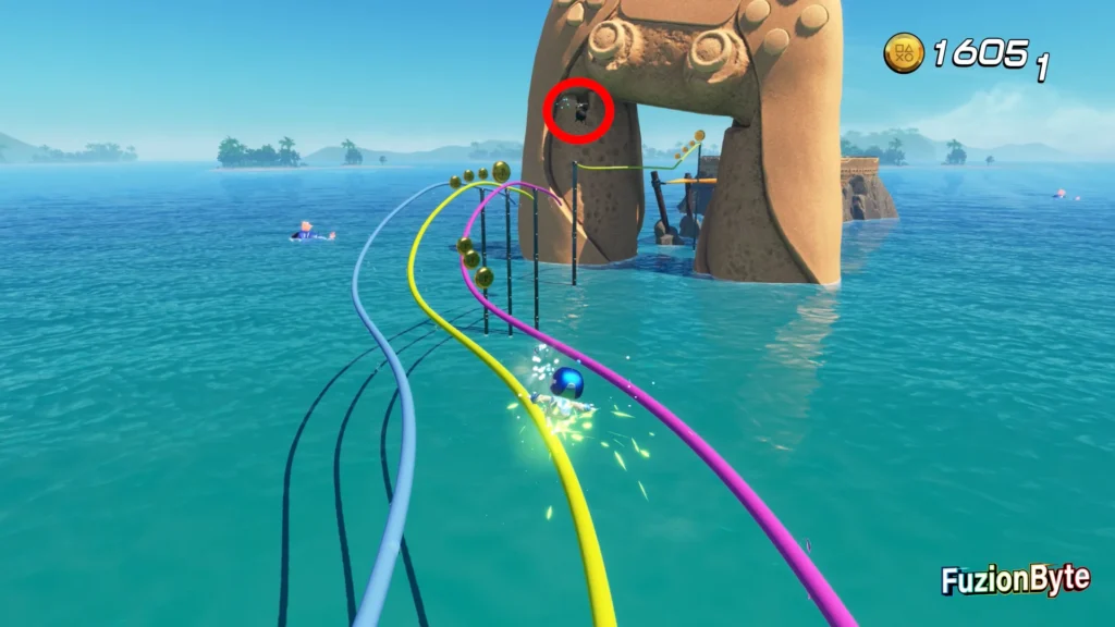 Astro Bot Lost Galaxy Turtles in Trash bot locations Bot 5, Tribal Archer Location