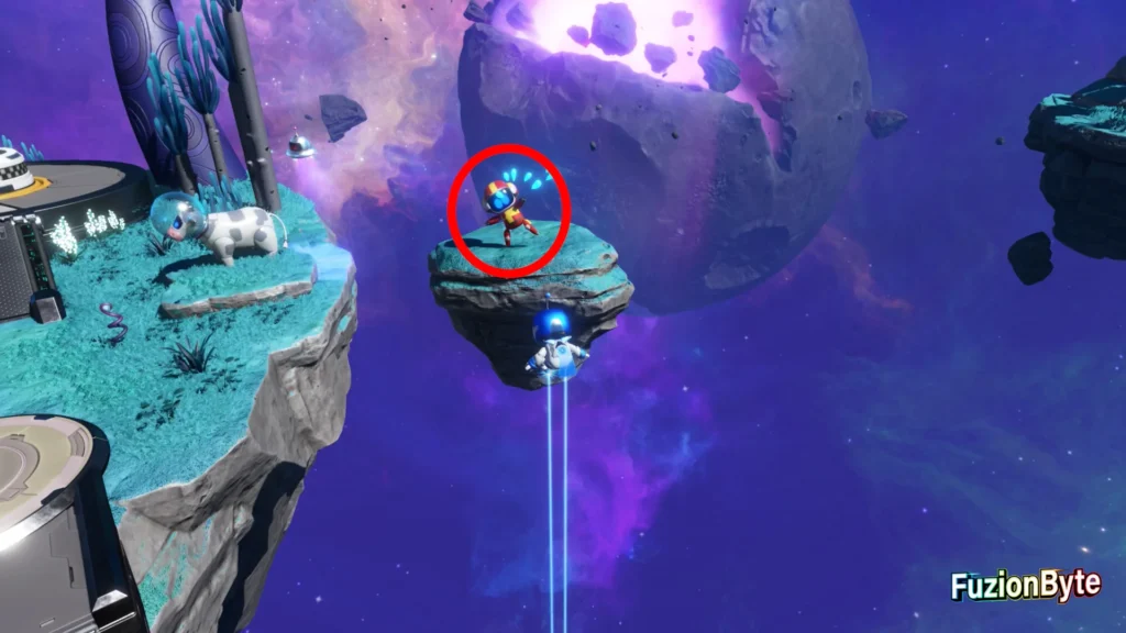 Astro Bot Orbital Blitz Bot Locations Bot 1, Prototype Pilot