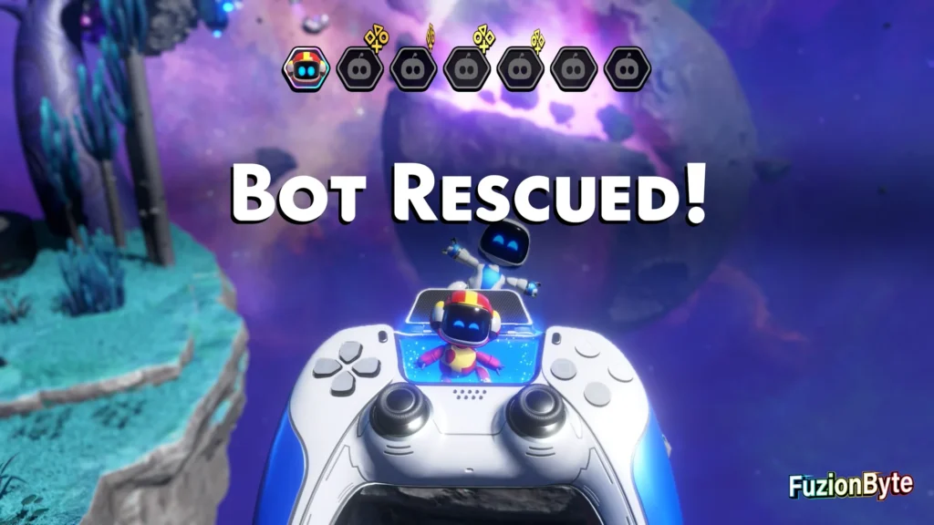Astro Bot Orbital Blitz Bot Locations Bot 1, Prototype Pilot Rescued