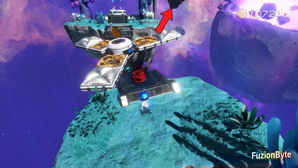 Astro Bot Orbital Blitz Bot Locations Bot 1, Prototype Pilot Use the bounce pads