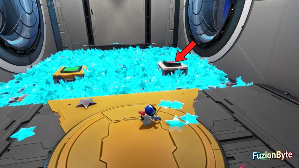 Astro Bot Orbital Blitz Bot Locations Bot 2, Anti-Grav Ace Jump on button