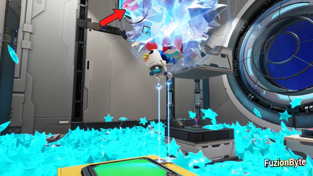 Astro Bot Orbital Blitz Bot Locations Bot 2, Anti-Grav Ace Throw magnet bomb