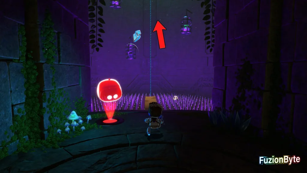 Astro Bot The Lost Eggacy trophy guide Egg Artefact 3 Climb Rope