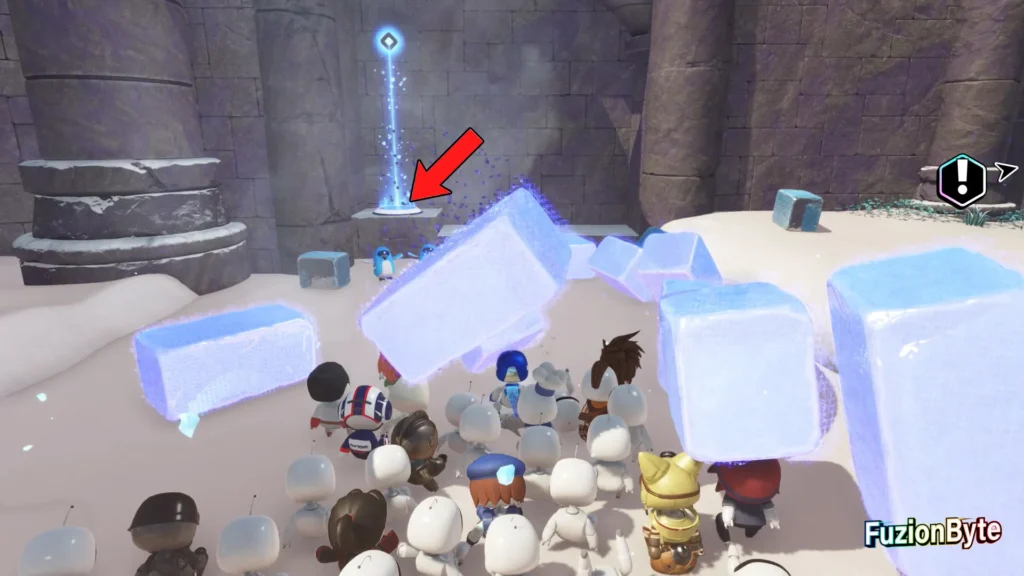 Astro Bot Crash Site Bot Locations Arctic Crash Site Restorative Flora Break the wall and call more Bots