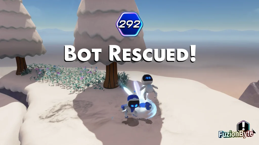 Astro Bot Crash Site Bot Locations Arctic Crash Site Tree Bot Rescued