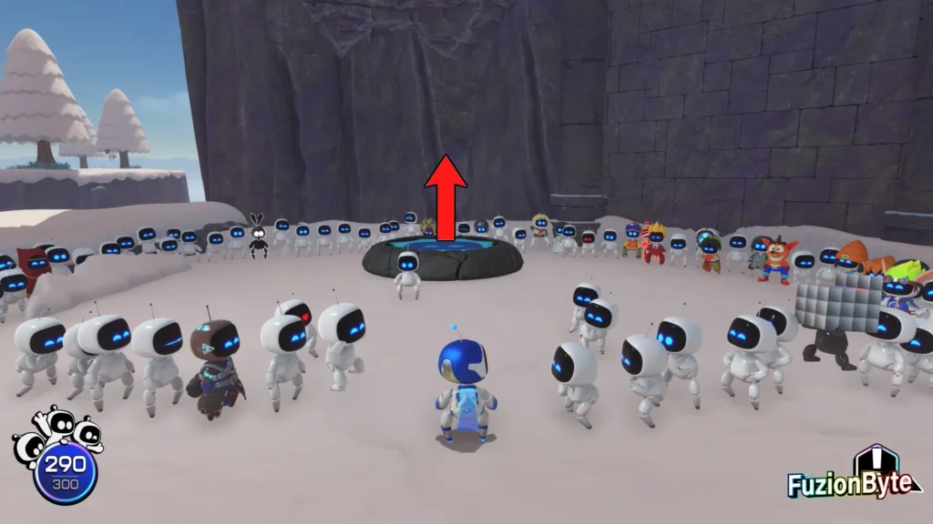 Astro Bot Crash Site Bot Locations Arctic Crash Site Urban Survivor Bounce Up