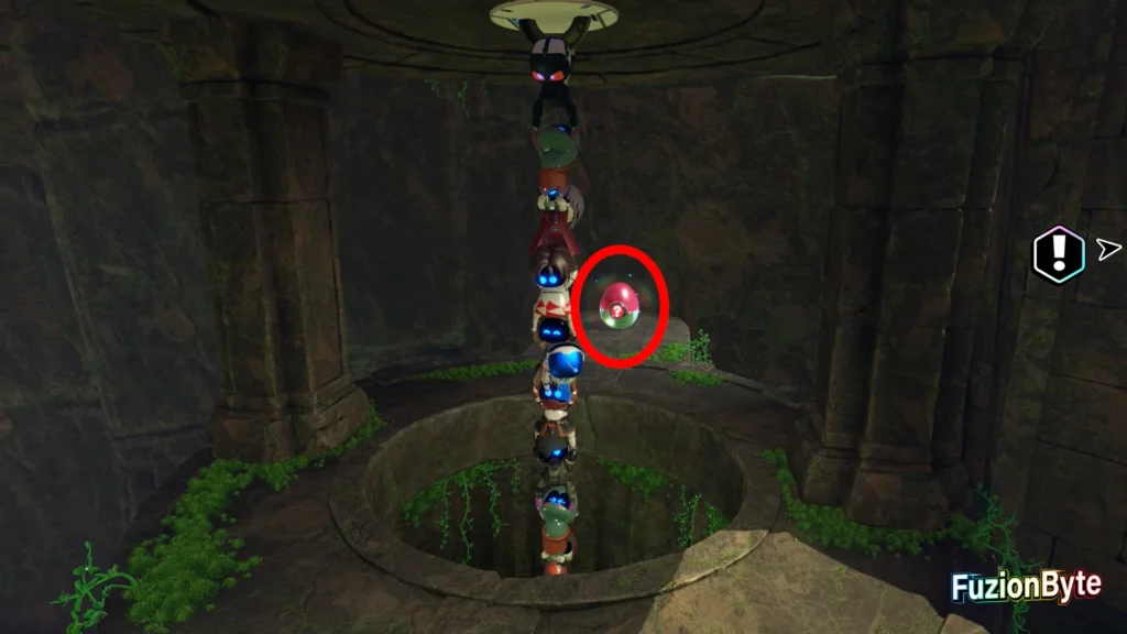 Astro Bot Crash Site Bot Locations Jungle Crash Site Celestial Painter Hit the Egg