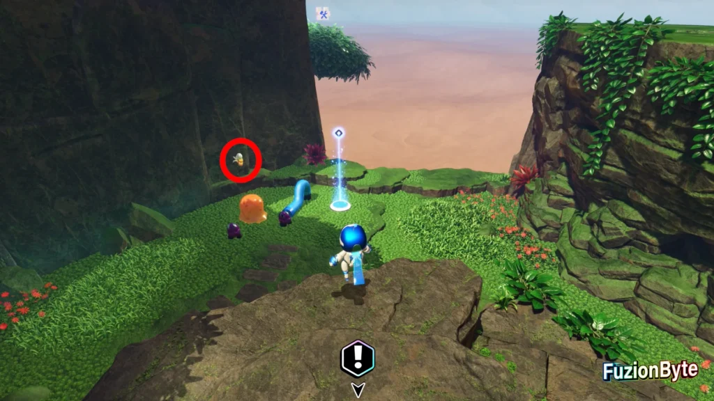 Astro Bot Crash Site Bot Locations Jungle Crash Site Wall Climber