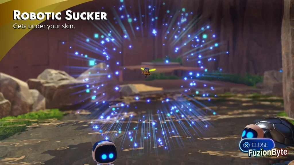 Astro Bot Crash Site Bot Locations Seaside Crash Site Robotic Sucker