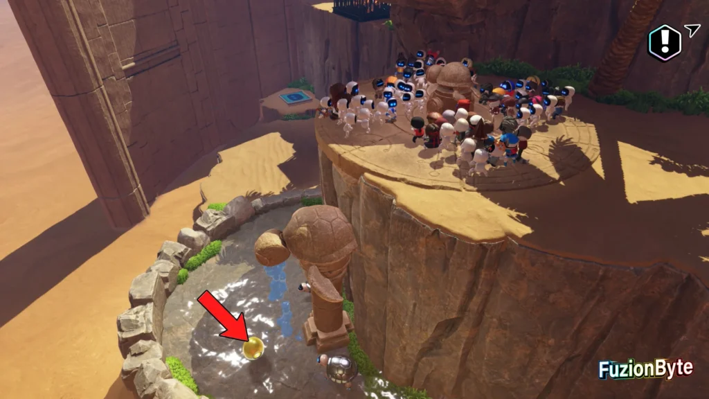 Astro Bot Crash Site Bot Locations Seaside Crash Site Robotic Sucker Hit the Egg