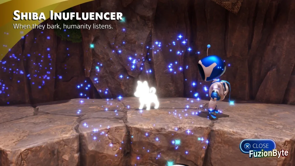 Astro Bot Crash Site Bot Locations Seaside Crash Site Shiba Influencer