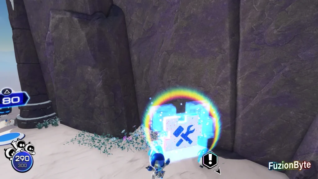 Astro Bot Crash Site Puzzle Pieces Arctic Puzzle Piece