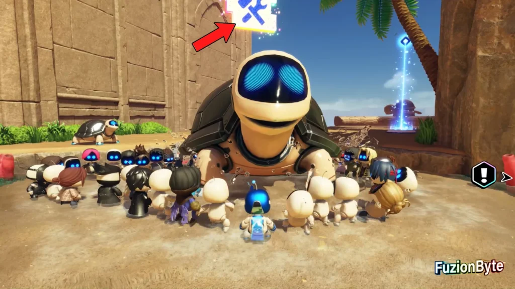 Astro Bot Crash Site Puzzle Pieces Seaside Puzzle Piece Flip the Turtle