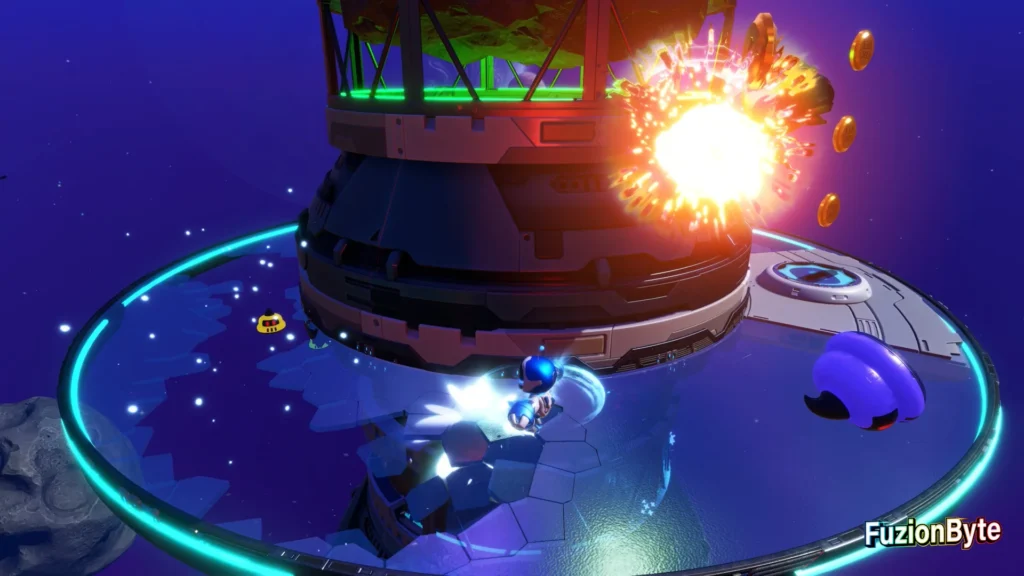 Astro Bot Great Master Challenge Spin the Mines off