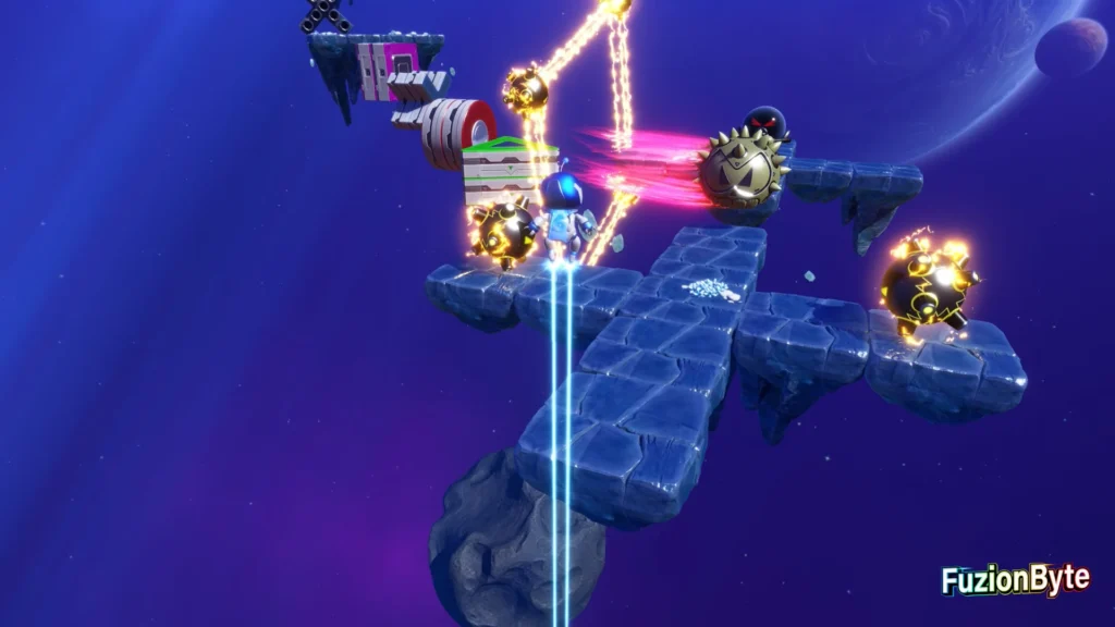 Astro Bot Great Master Challenge boost across