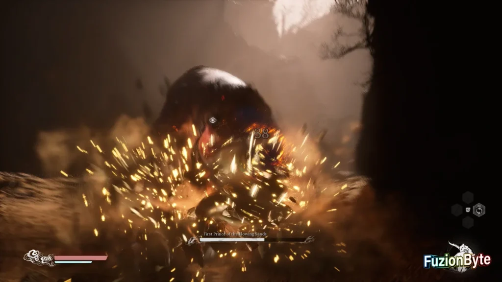 Black Myth Wukong First Prince of Flowing Sands boss guide Avoid Slams