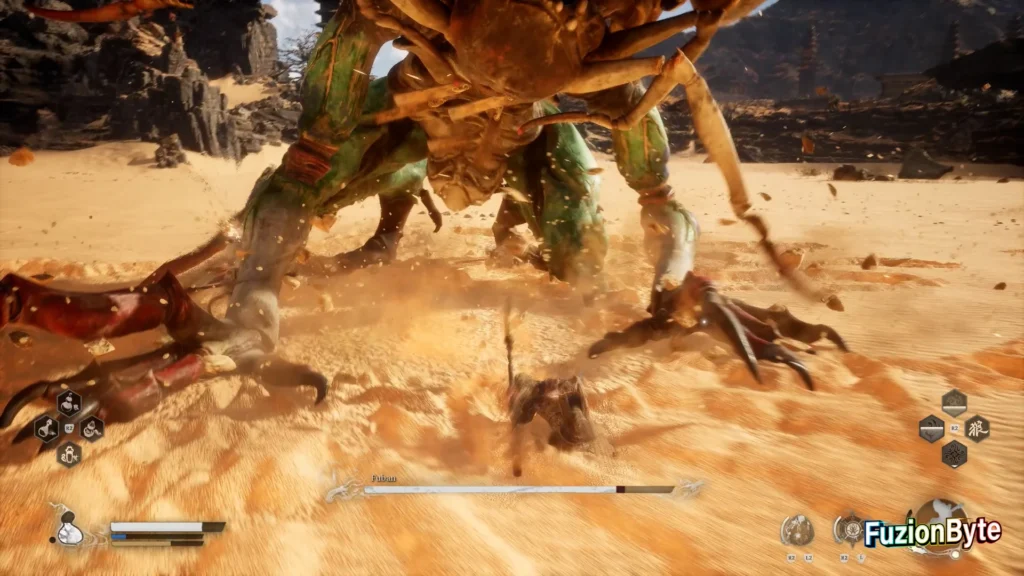 Black Myth Wukong Fuban boss guide Avoid Slams