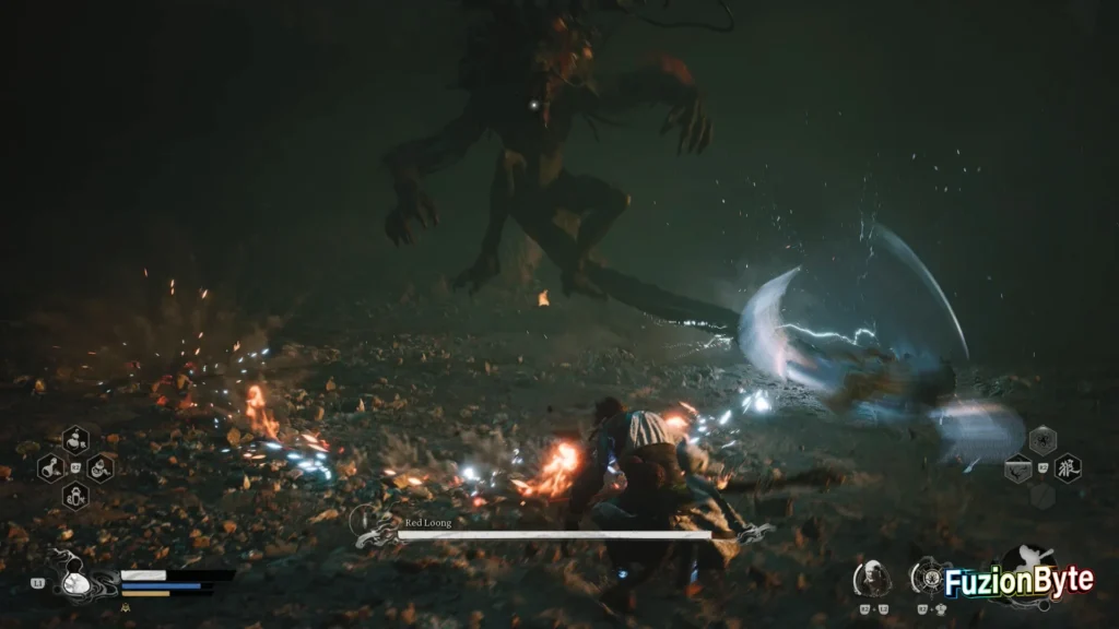 Black Myth Wukong Red Loong boss guide Avoid Tail