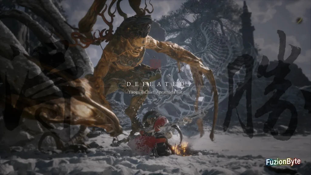 Black Myth Wukong Apramana Bat boss guide Defeated