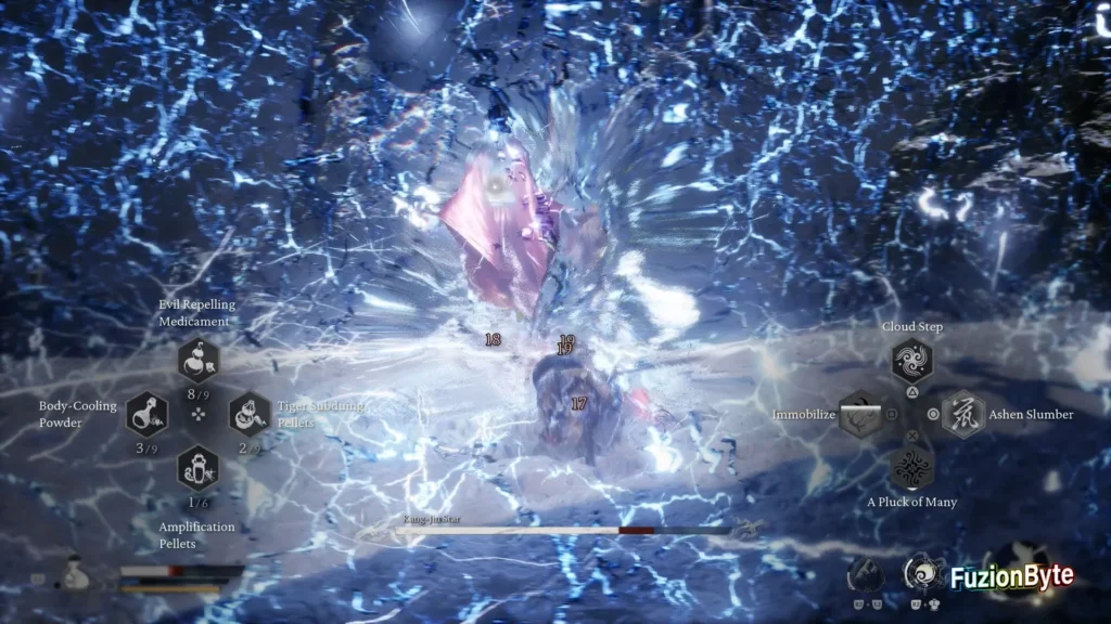 Black Myth Wukong Kang-Jin Star boss guide Avoid AOE burst