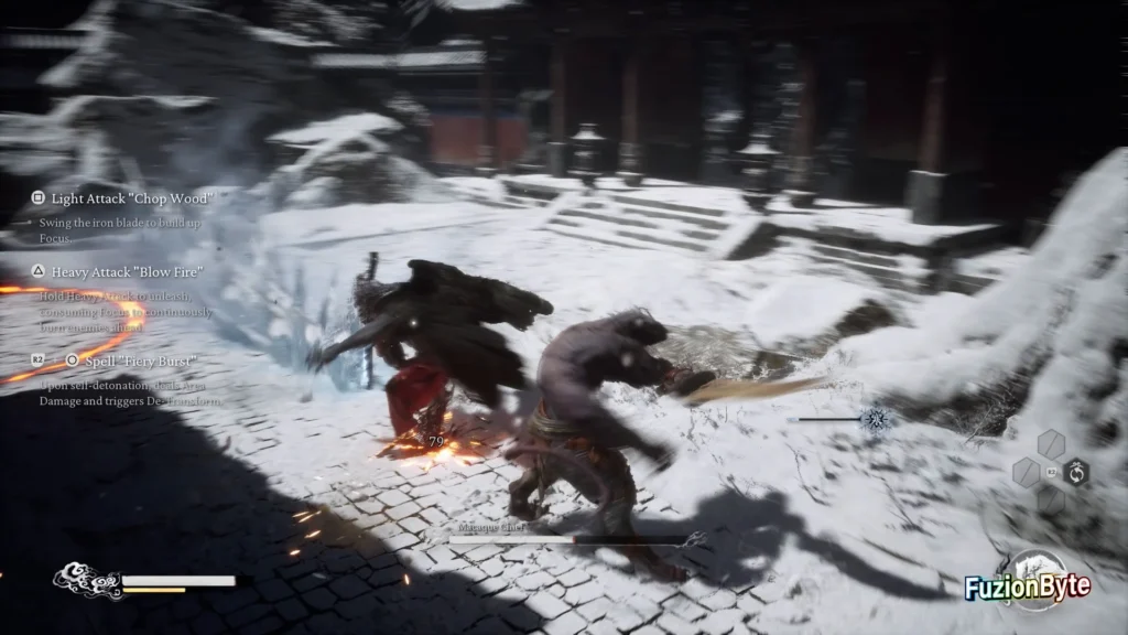 Black Myth Wukong Macaque Chief second encounter boss guide Avoid Ice Strikes