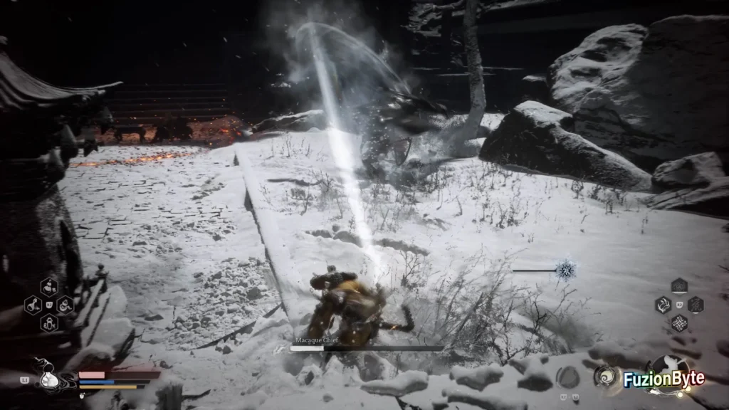 Black Myth Wukong Macaque Chief second encounter boss guide Avoid energy beam