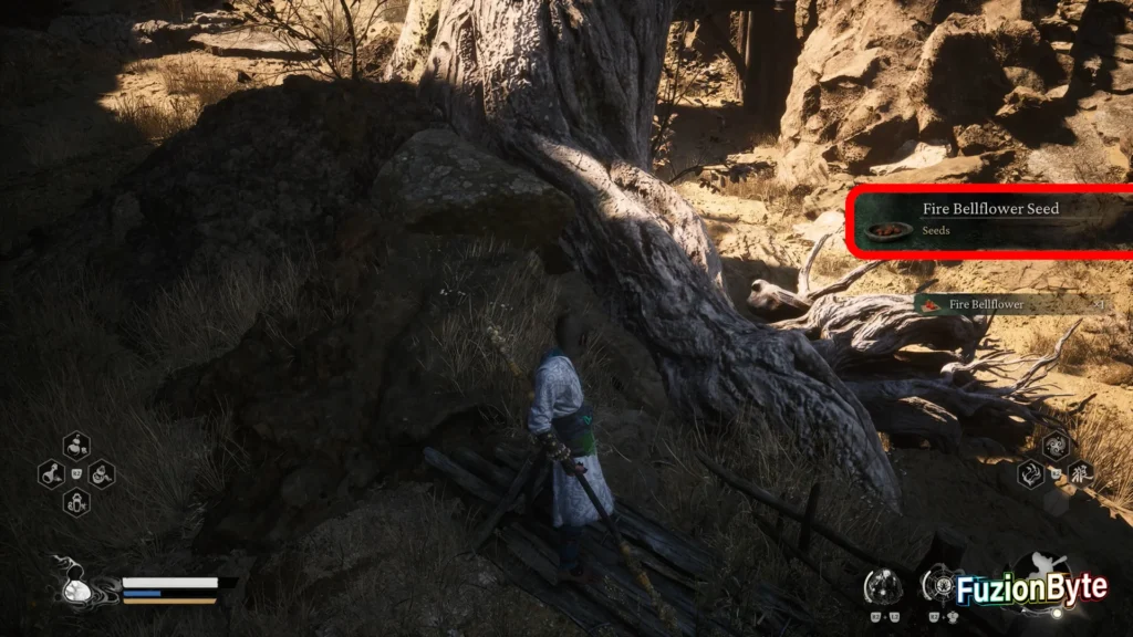 Black Myth Wukong Seeds to Sow trophy guide Fire Bellflower Seed