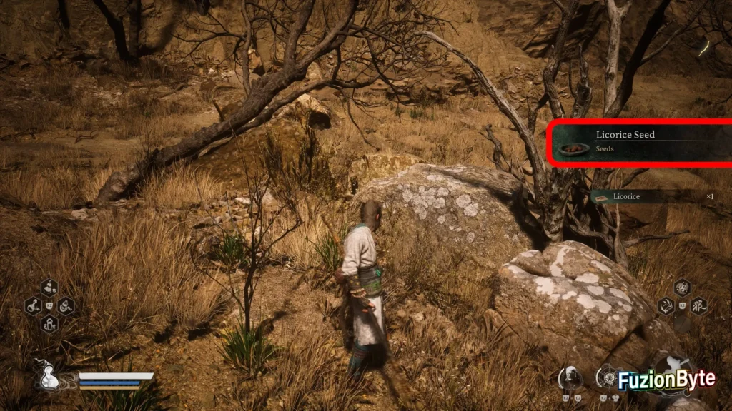 Black Myth Wukong Seeds to Sow trophy guide Licorice Seed