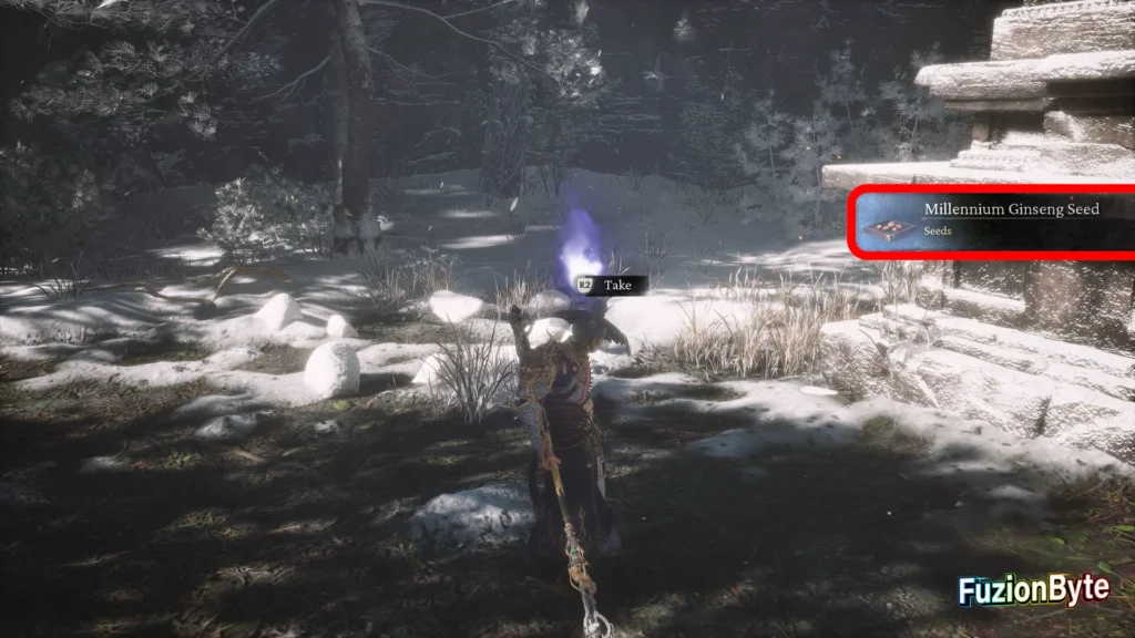 Black Myth Wukong Seeds to Sow trophy guide Milennium Ginseng Seed
