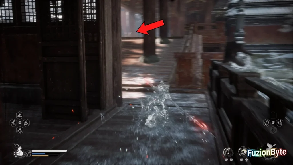 Black Myth Wukong Urge Unfulfilled trophy guide The New West Look behind Pillar