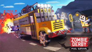 Zombie Derby Pixel Survival