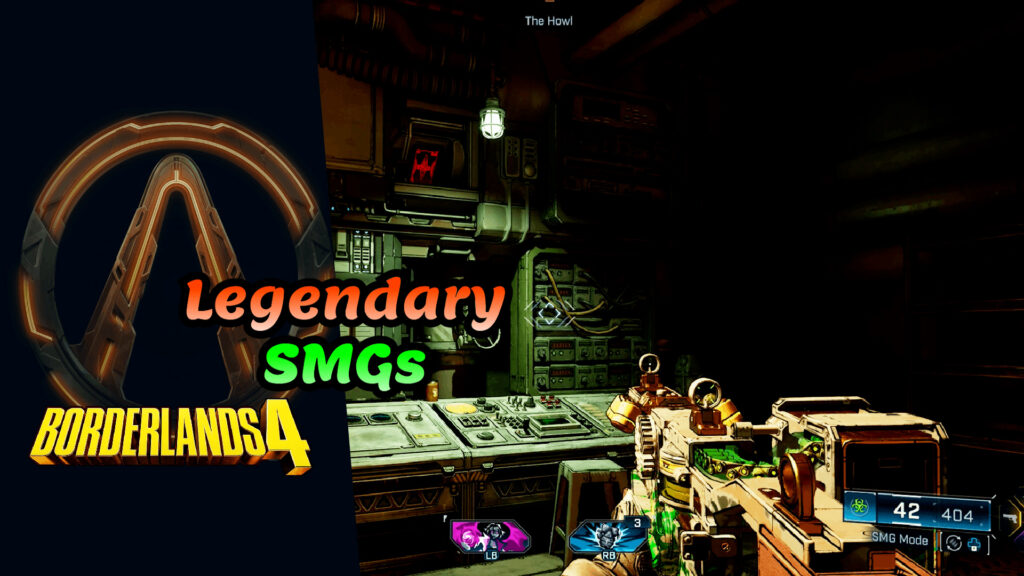 Borderlands 4 Legendary SMGs