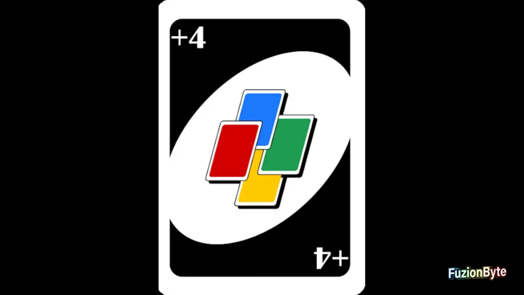 Uno Wild Draw 4 Card