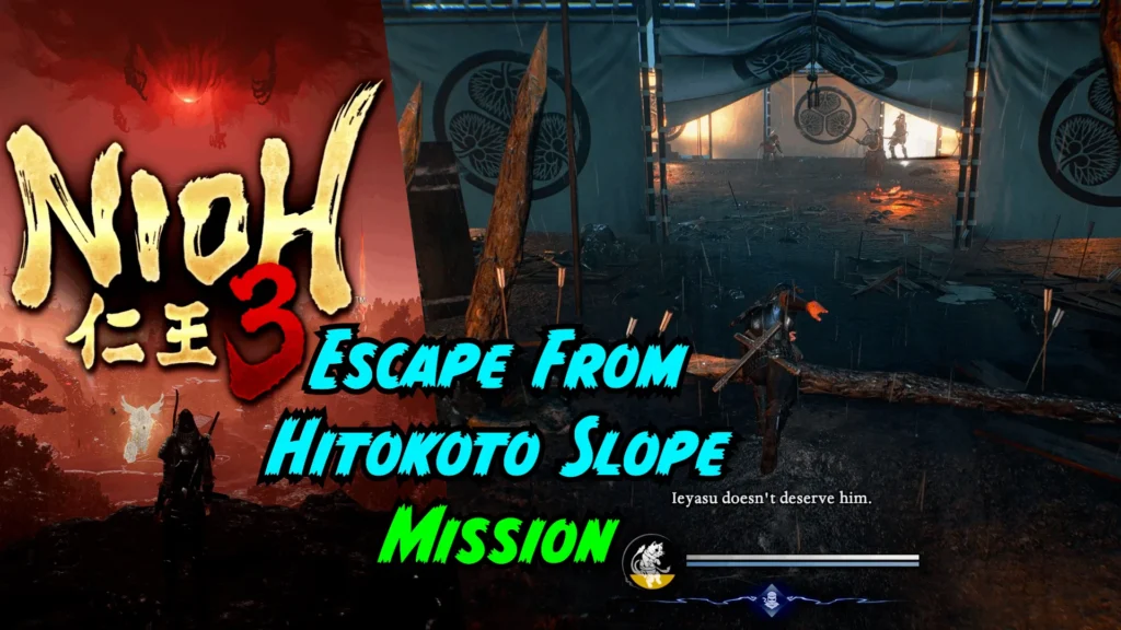 Escape from Hitokoto Slope main mission