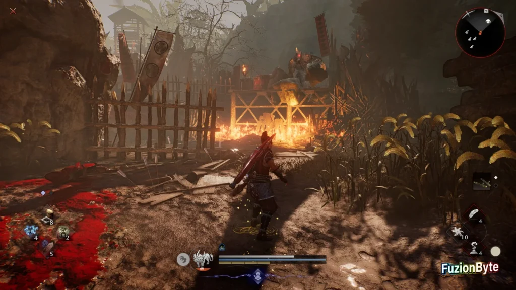 NIOH 3 Fiery Invasion main mission Avoid the One-Eyed Oni