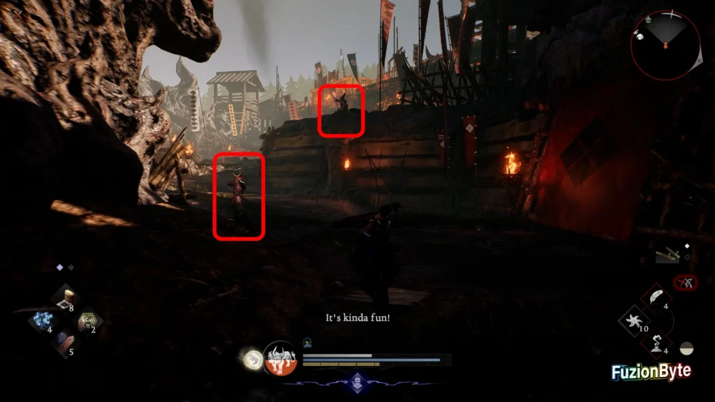 NIOH 3 Fiery Invasion main mission Take out the Snipers