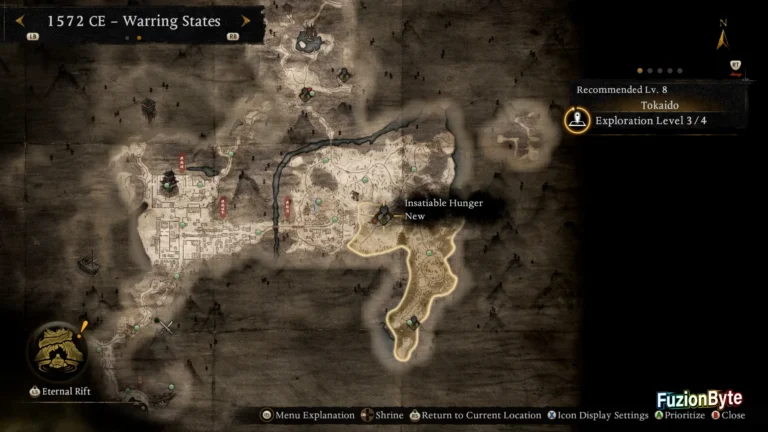NIOH 3 Insatiable Hunger Myth Location