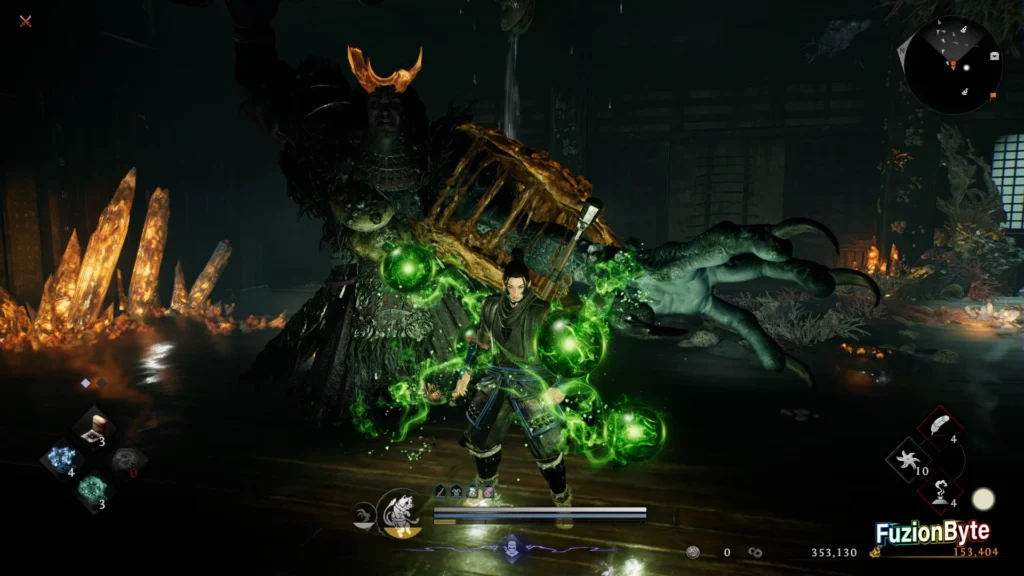 NIOH 3 Mirage Fortress main mission Defeat Baba Nobuhara