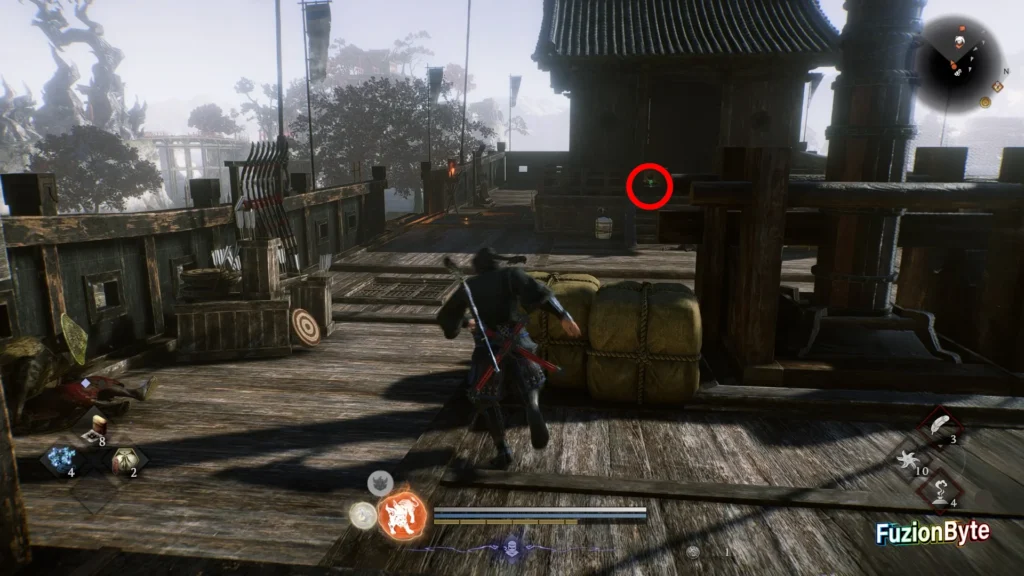 NIOH 3 1572 CE Warring States Lake Sanaru Kodama Waterside Kodama 2 Location