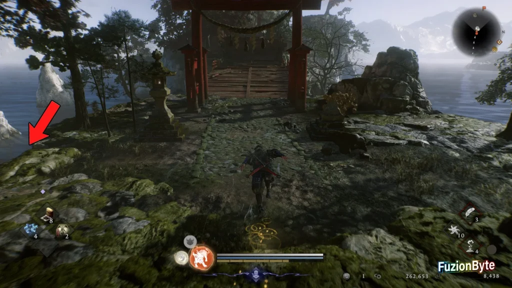 NIOH 3 1572 CE Warring States Lake Sanaru Kodama Waterside Kodama 3 Drop Down