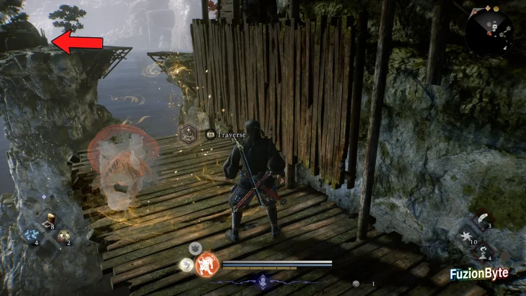 NIOH 3 1572 CE Warring States Lake Sanaru Kodama Waterside Kodama 3 Jump the Gap