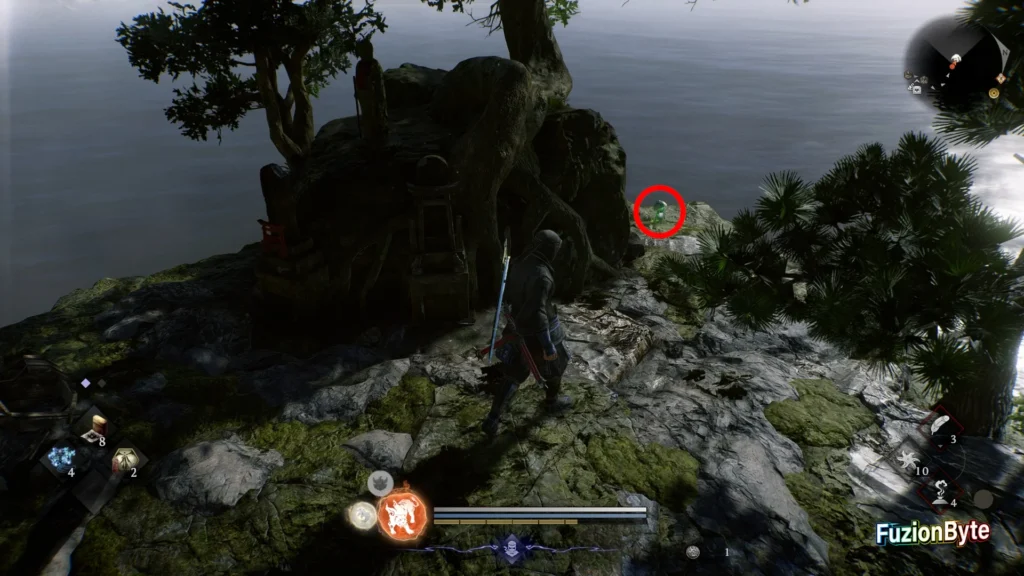 NIOH 3 1572 CE Warring States Lake Sanaru Kodama Waterside Kodama 3 Location